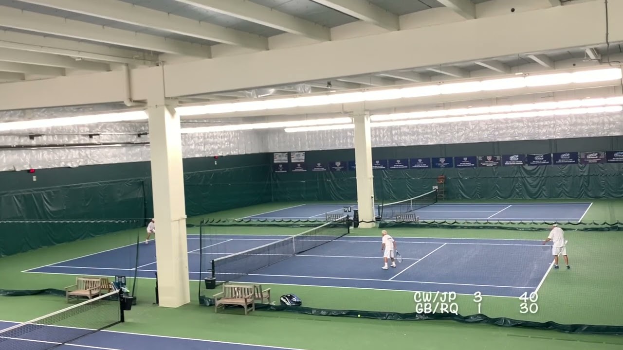 Washington State Open Men's 80 & over doubles final