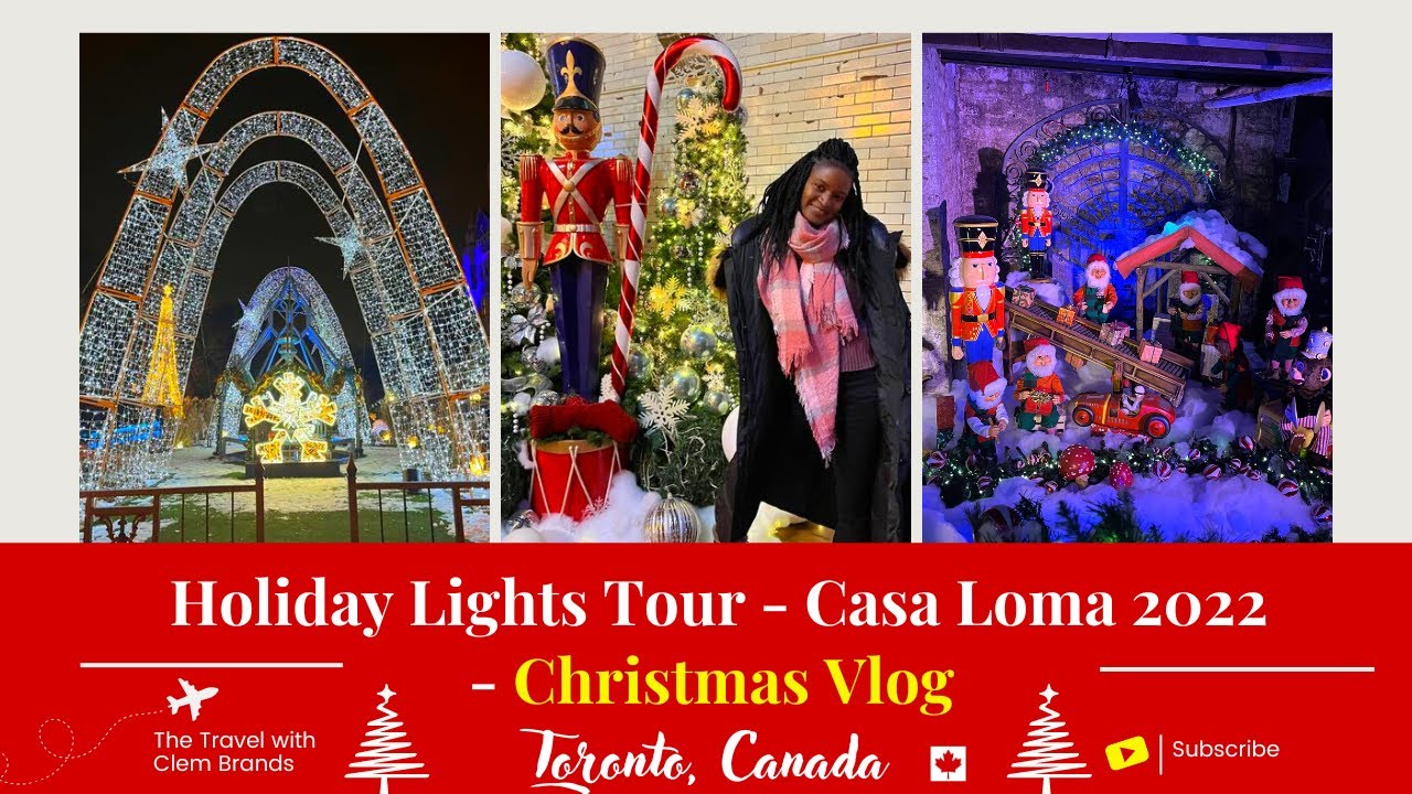 Экскурсия «Праздничные огни в Casa Loma» — рождественский тур в Торонто