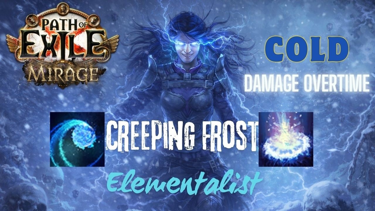 ❄️ Creeping Frost of Floes &ndash; League Starter Plan(3.28) | PoE Mirage League | Cold DoT Power! ❄️