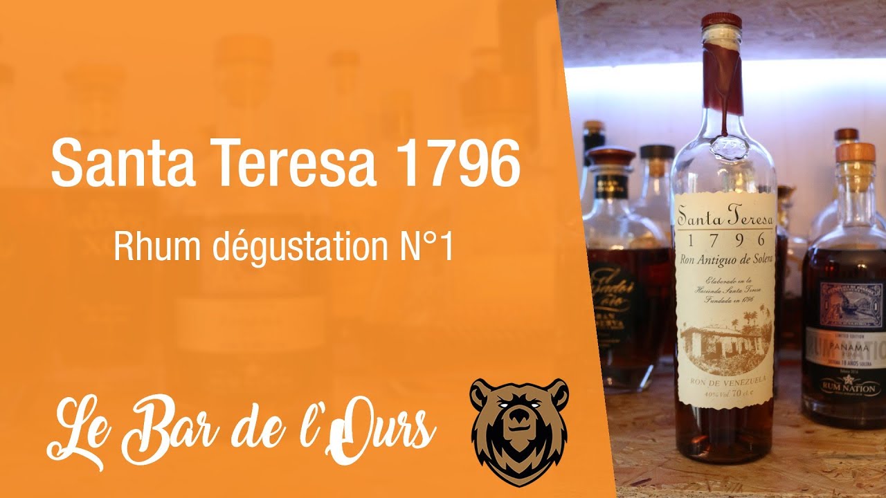 Santa Teresa 1796 Ron - Rhum dégustation N°1