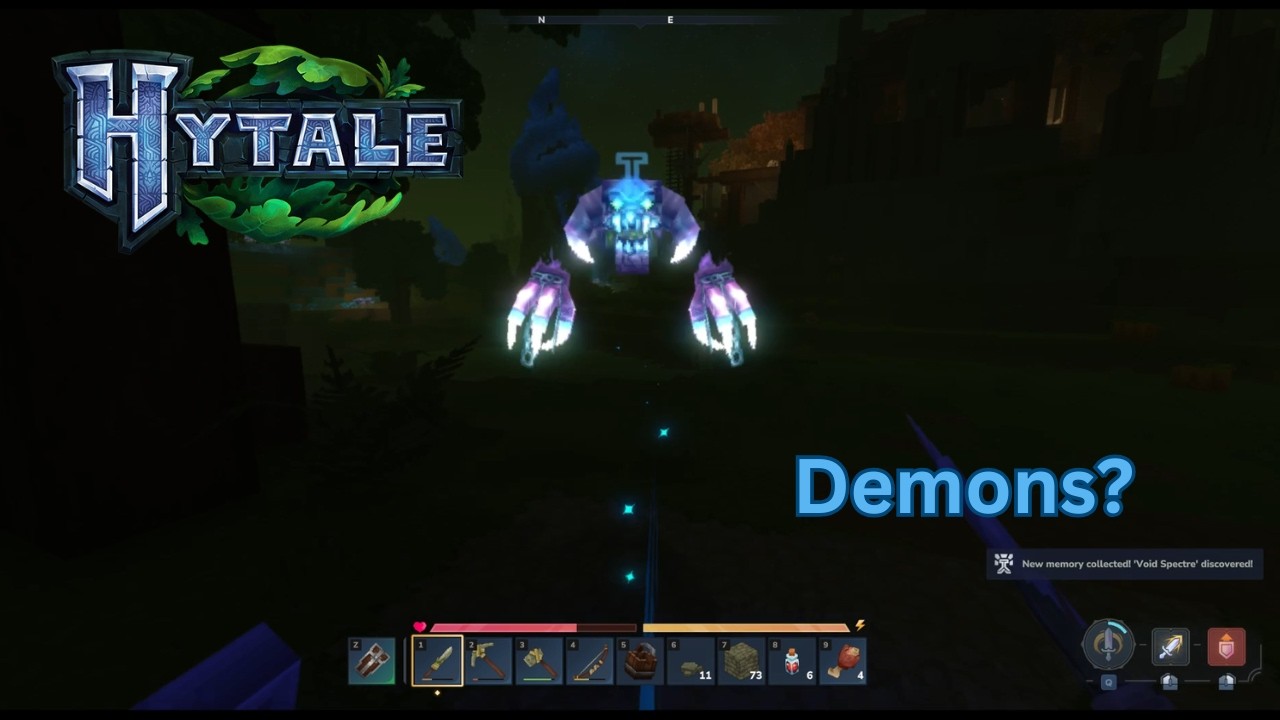 Hytale episode 3 (There are Demons!?)