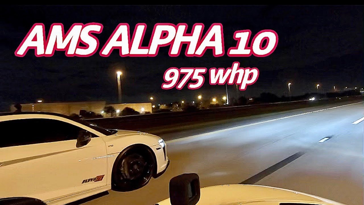 Tuned 720S vs. AMS Alpha 10 TT Audi R8 vs. 1000+ BHP Nissan GTR