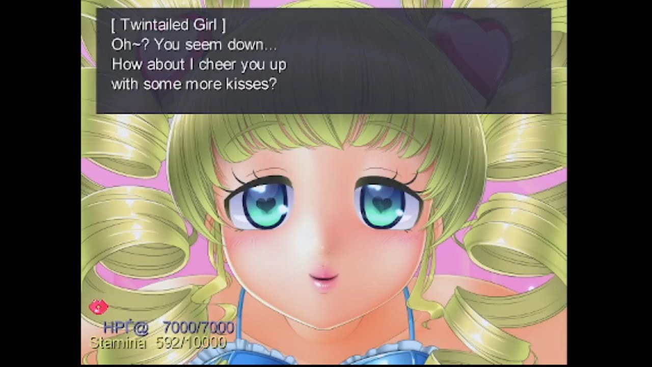 Little Snatcher - Twintailed girl's kisses (Lip Stamp) extended