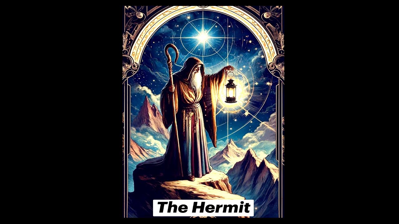 The Hermit Card: A Path to Inner Light - Upright & Reversed Meanings!