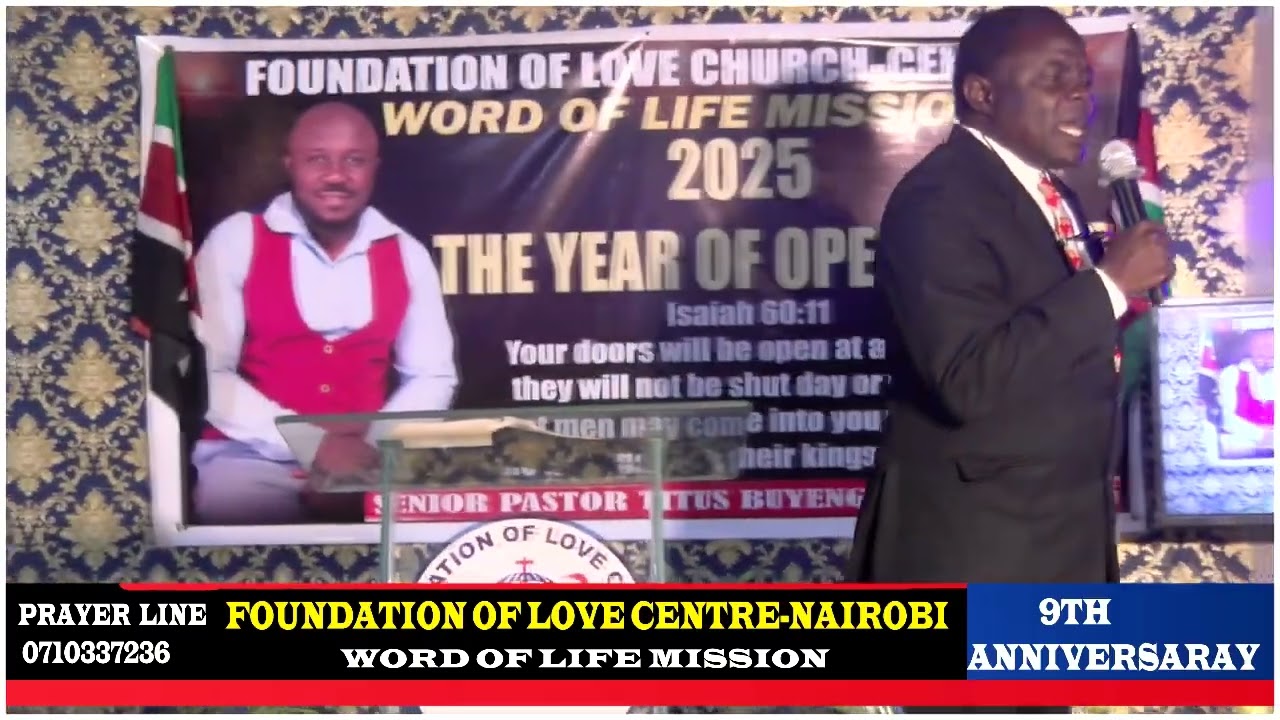 WORD OF LIFE MISSION [Foundation of love centre] 9TH ANNIVERSARY SUNDAY SERVICE