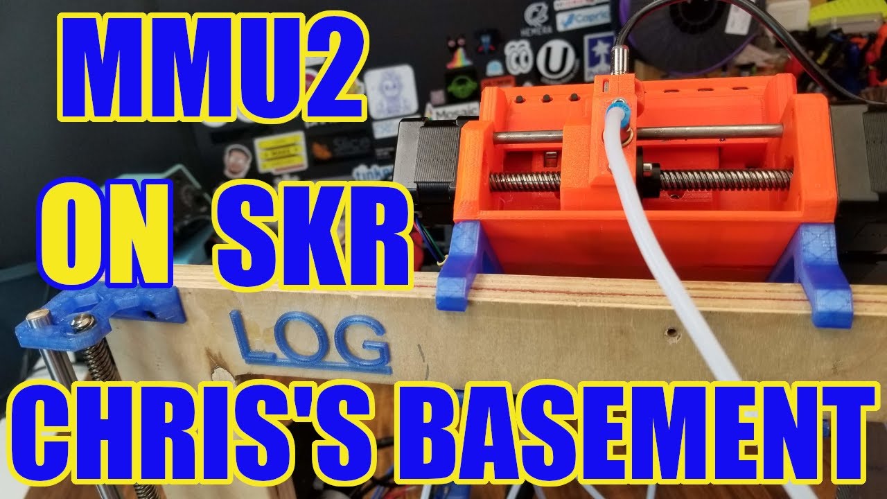 Многокомпонентный блок Prusa MMU2 — установка на BigTreeTech SKR — подвал Криса