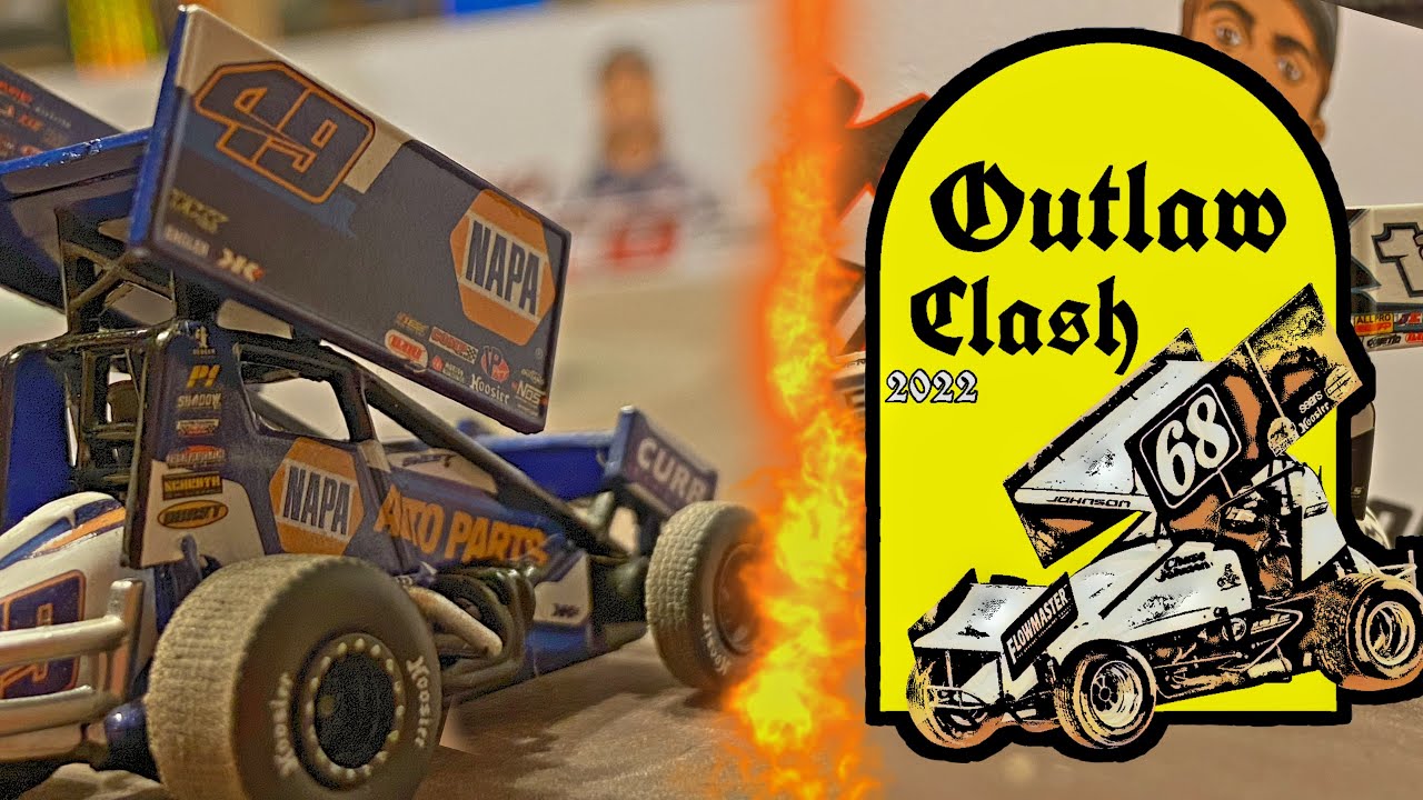 2022 Outlaw Clash | World Of Outlaws Sprint Car Stop Motion Sign Up Series