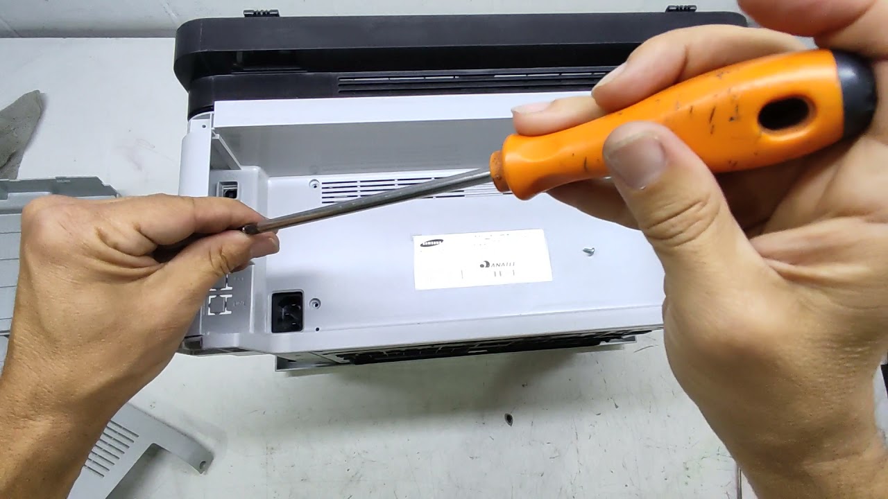 Como fazer a troca do separador de papel da impressora Samsung M2070w/2160/2165/2020/3405w .