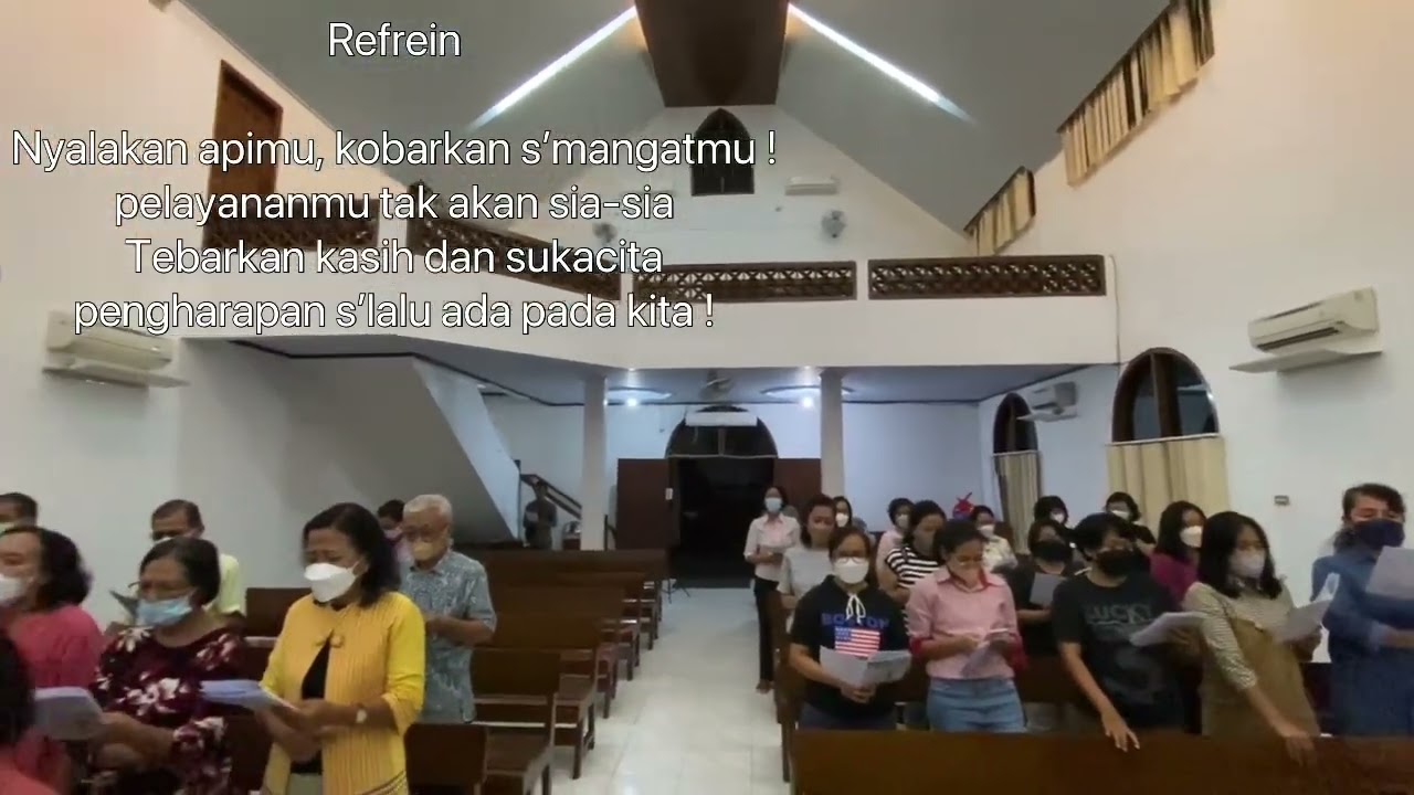 &ldquo;Mars GKSBS&rdquo;, Gladi Bersih Persiapan HUT Ke 35 Sinode Gksbs. Grj Pahoman (Gksbs Tgkarang) 03-8-2022