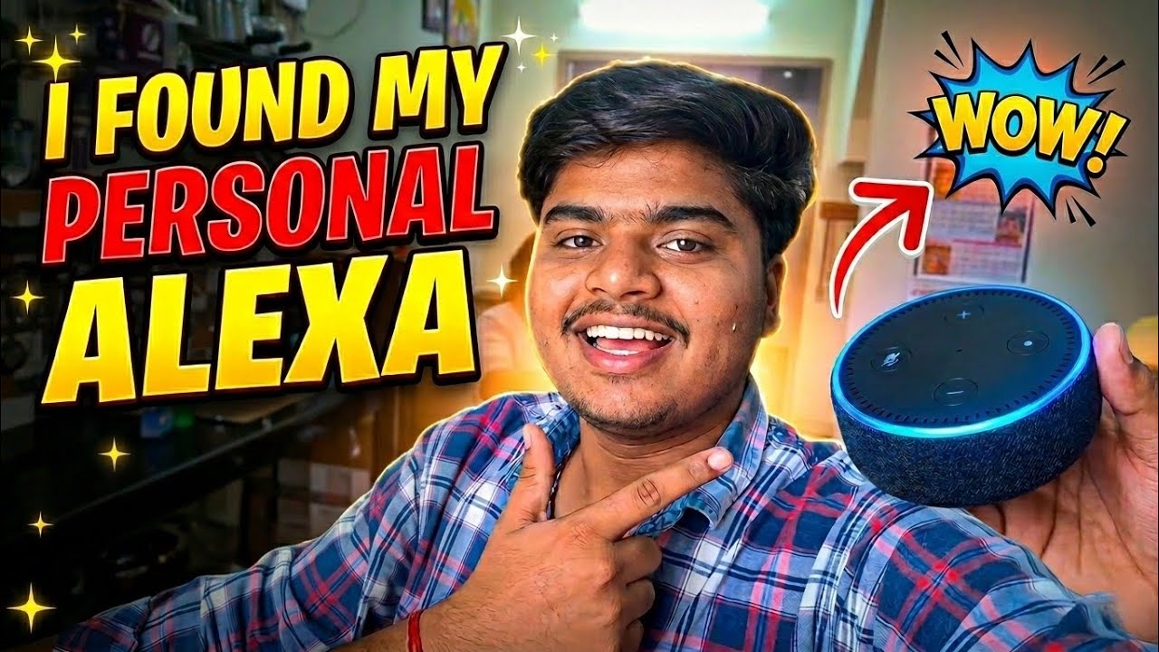 I Found My Personal Alexa 😱 | Ghar Mein Lagayi Smart Alexa!