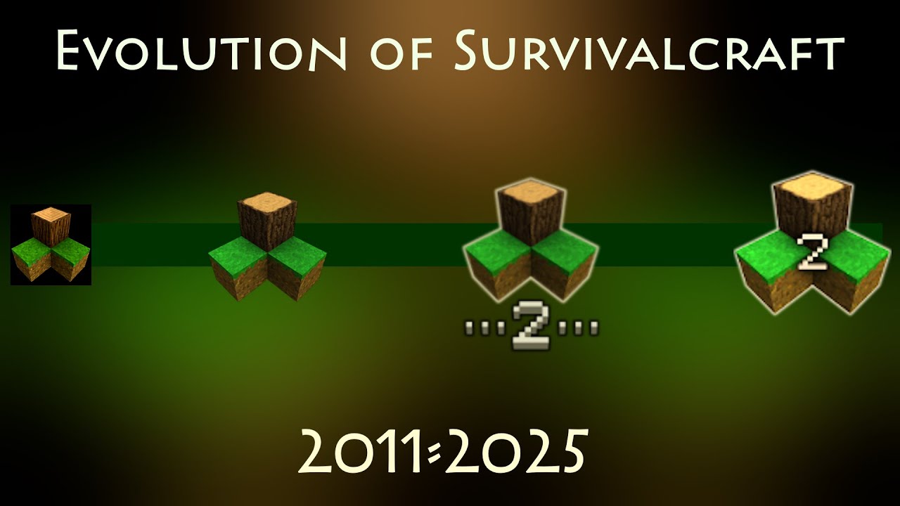 Evolution of Survivalcraft (2011-2025)