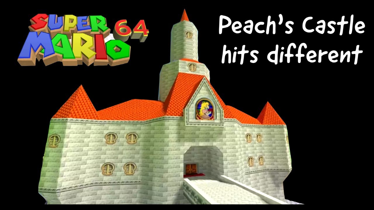 Peach's Castle in Super Mario 64 hit different