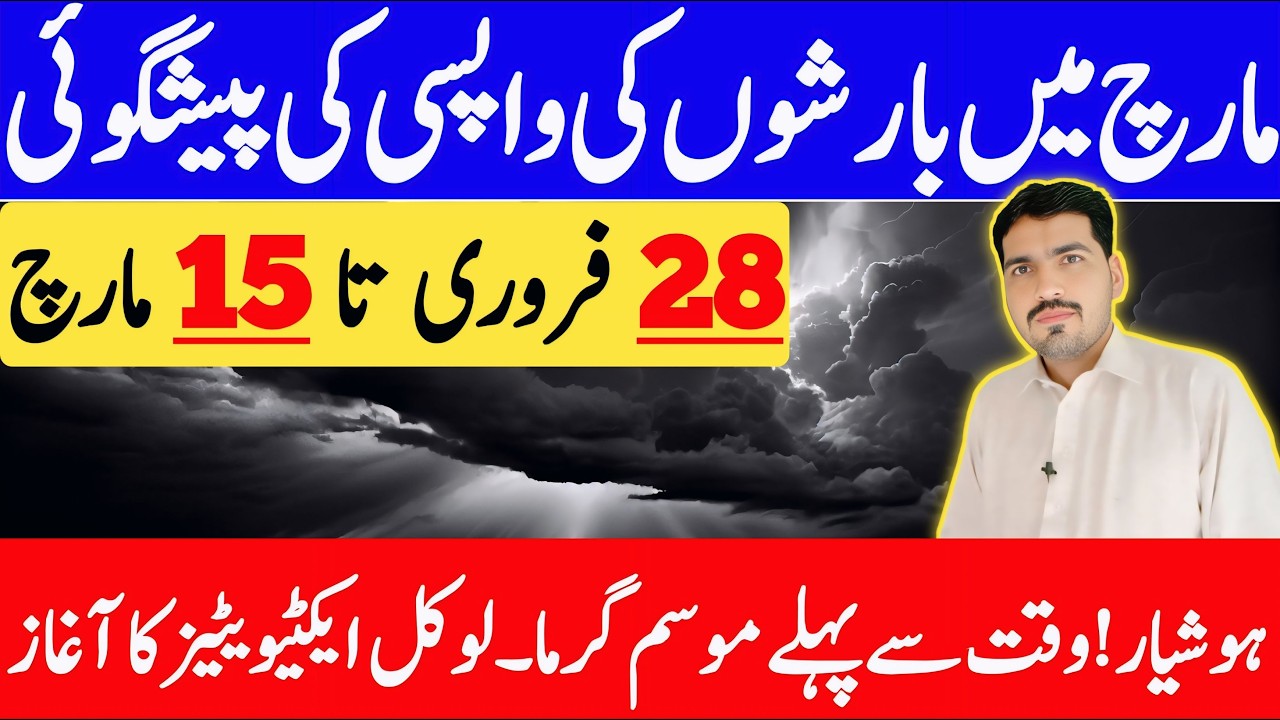 Increase Temperature🌡️& Early Summer Prediction | Weather Forecast Pakistan