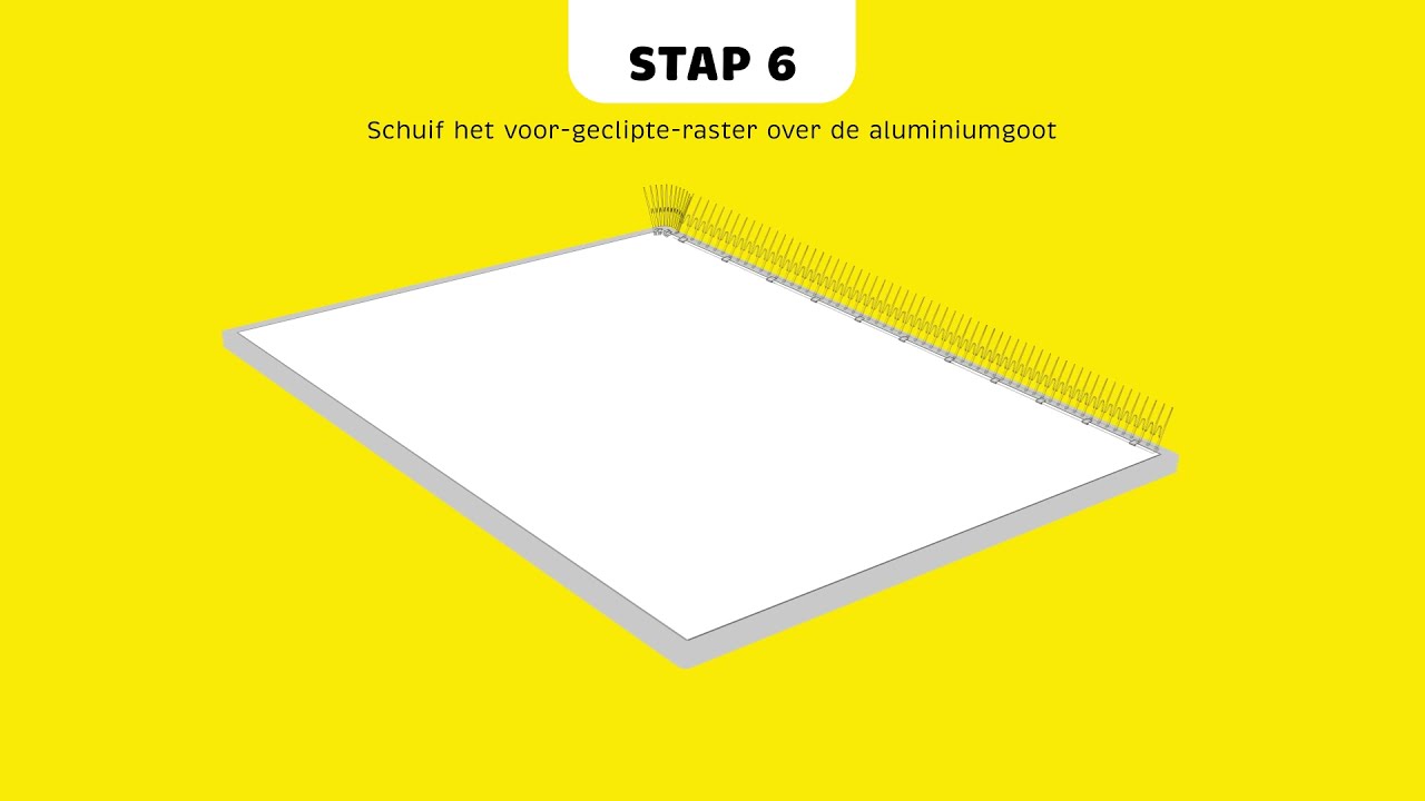Birdstop - Installatie instructies