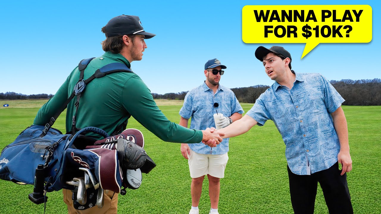 2 Random Golfers Challenge Me To a $10k Match 