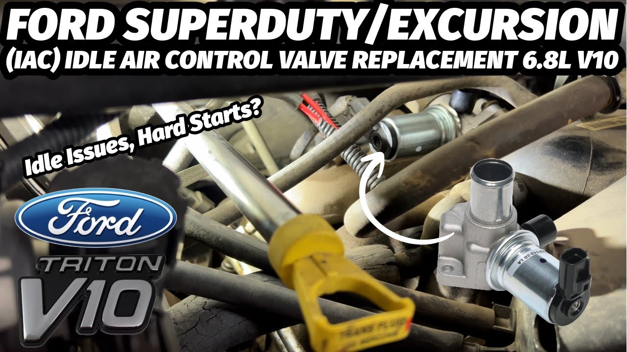 Ford Superduty/Excursion 6.8L V10 Idle Air Control Valve (IAC) Replacement How-To