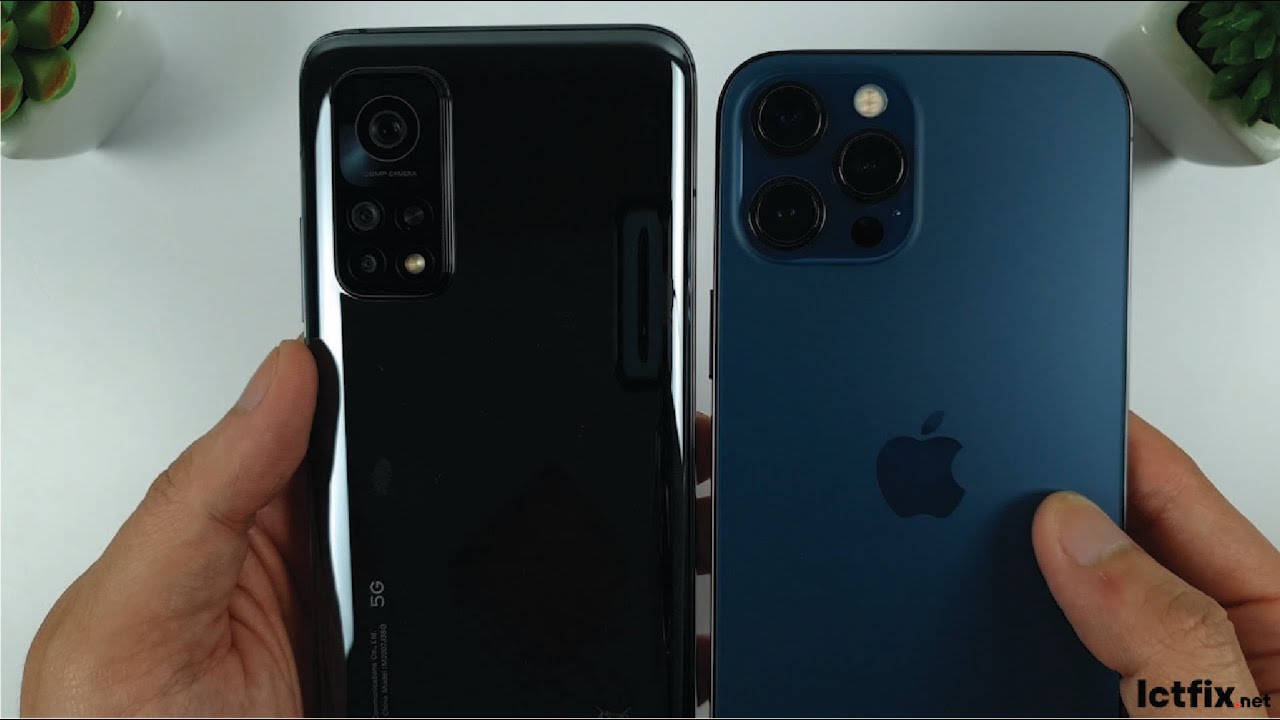 Xiaomi Mi 10T Pro vs iPhone 12 Pro Max | Snapdragon 865 vs Apple A14 | SpeedTest, Camera Comparison