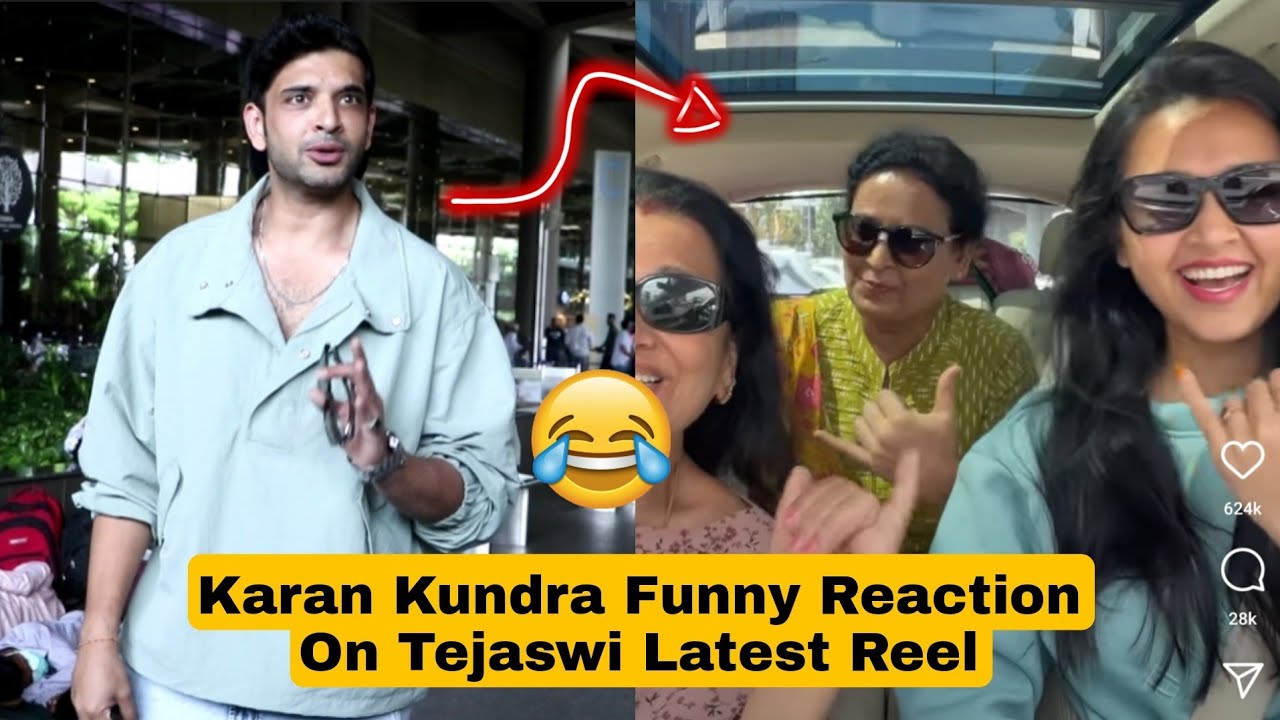 Karan Kundra Return From Srinagar | Spotted At Mumbai Airport | #tejran Teja Ko Miss Kiya