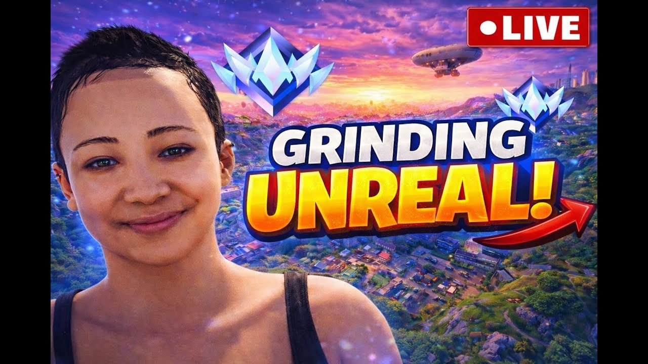 Grinding Unreal x2 🏆 Live Fortnite Gameplay Ranked (No Mic)