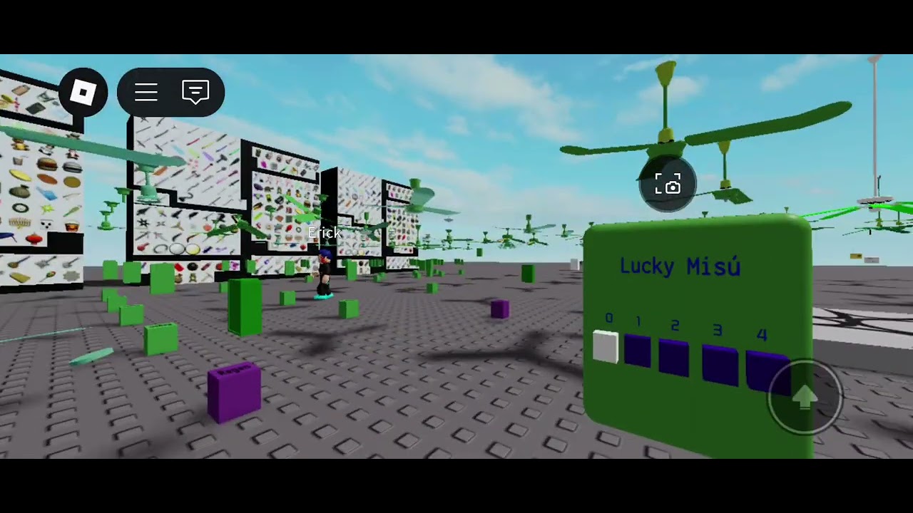 green ceiling fan