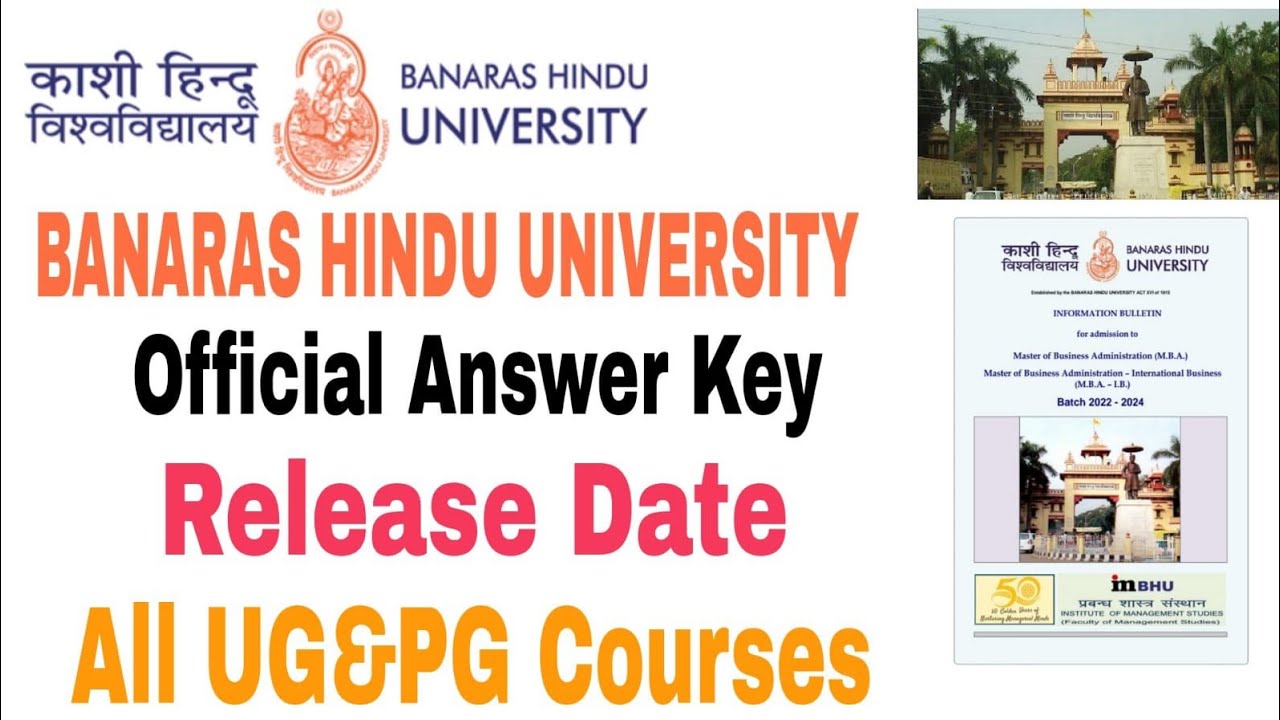 BHU NTA answer key 2021 || BHU Result 2021 || BHU ENTRANCE EXAM Results 2021 || Bhu dates out