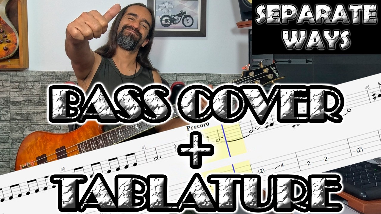 Separate Ways – Journey – Bass Cover + Tablature