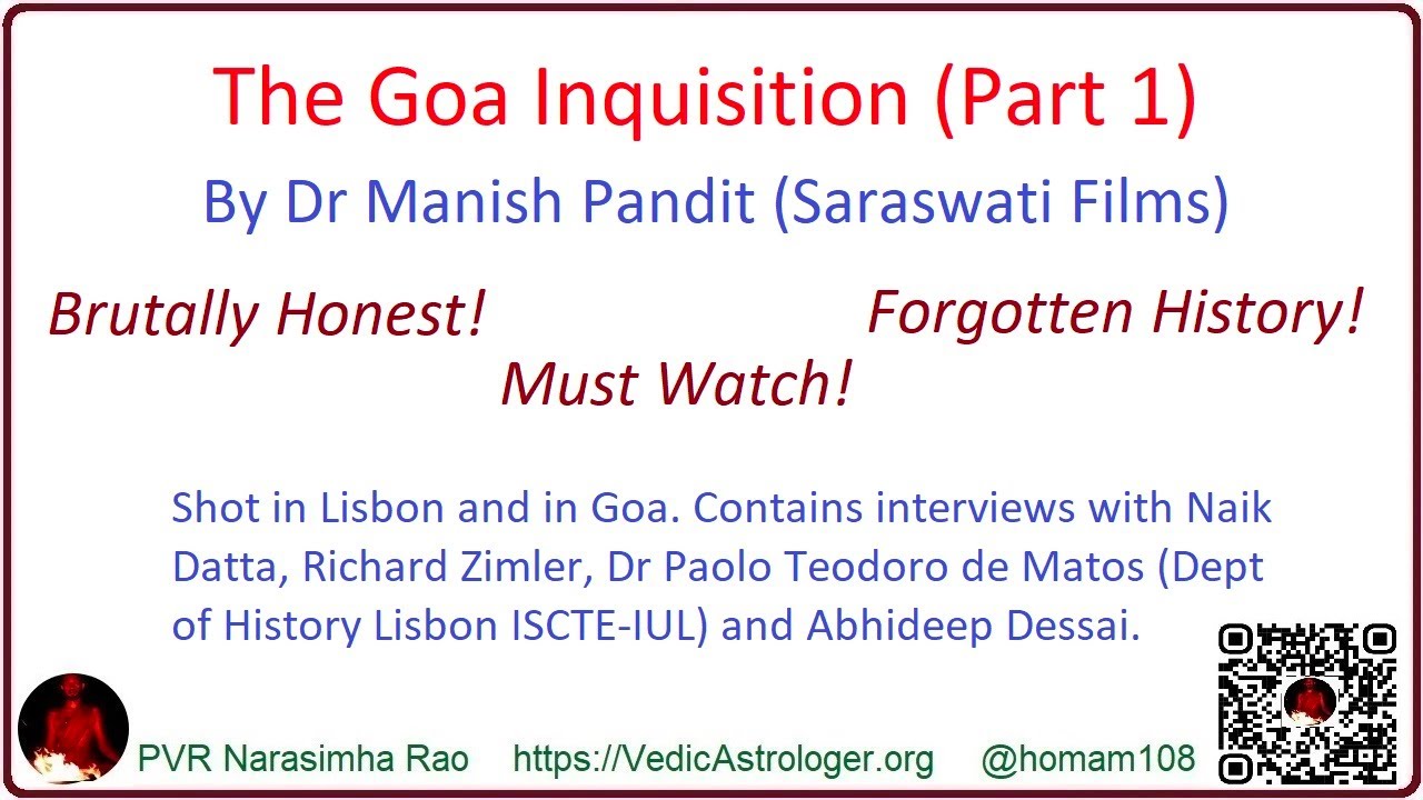 The Goa Inquisition (Part 1)