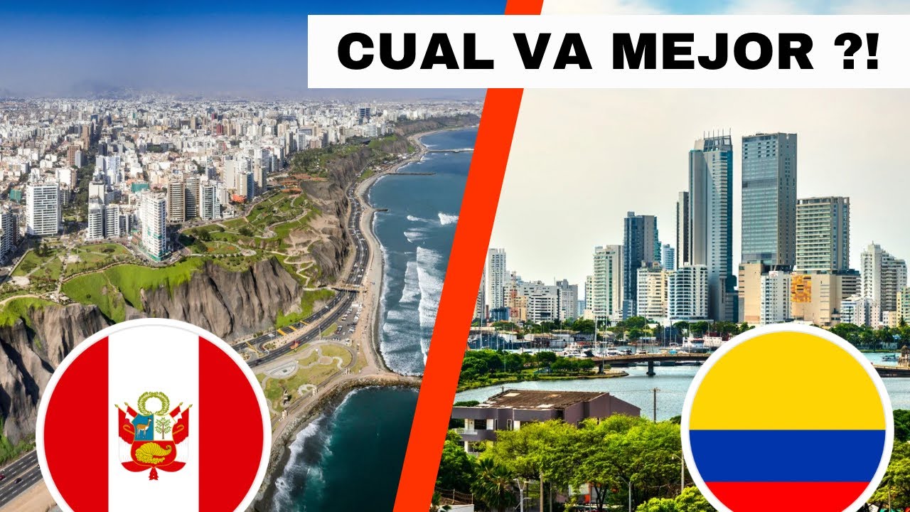 Colombia VS. Perú 🇨🇴🇵🇪 Qué País es MEJOR⁉️ Análisis Comparativo