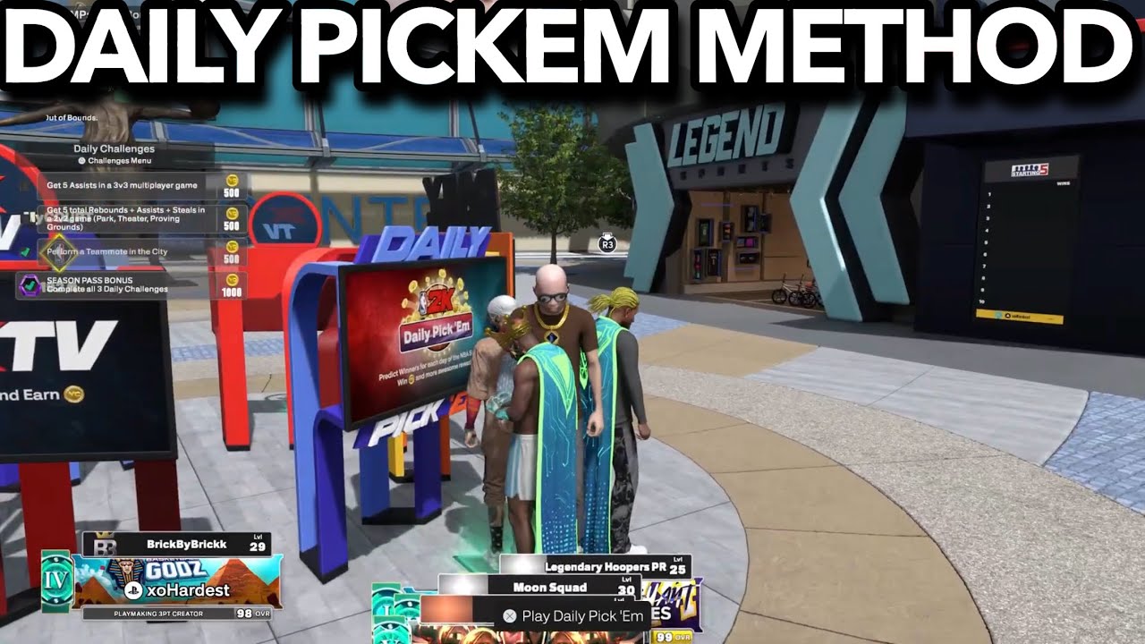 *НОВОЕ* КАК ВЫПОЛНИТЬ ЕЖЕДНЕВНЫЙ ГЛИТЧ &laquo;ПИК ЕМ&raquo; В NBA 2K26 (ПОЛУЧИТЕ 10 ПОЖИЗНЕННЫХ ЗАДАНИЙ ЗА 20...