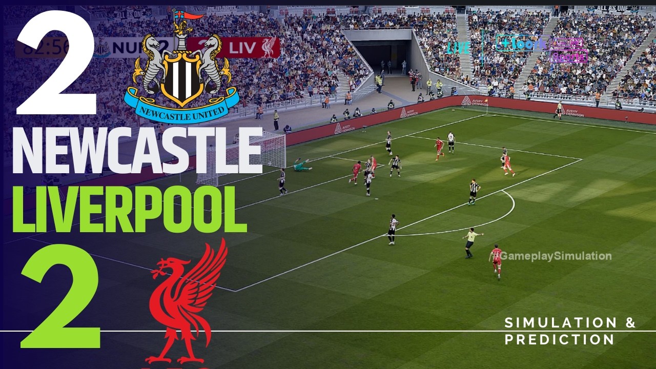⚽ Newcastle 2-2 Liverpool: Highlights | Premier League 26/27 | Game Simulation/Recreation