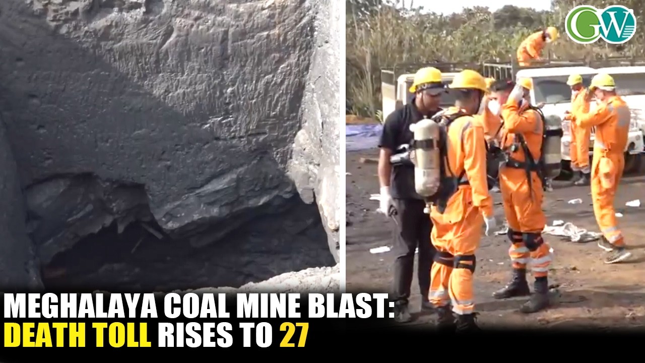 MEGHALAYA COAL MINE BLAST: DEATH TOLL RISES TO 27; TWO MORE BODIES RECOVERED