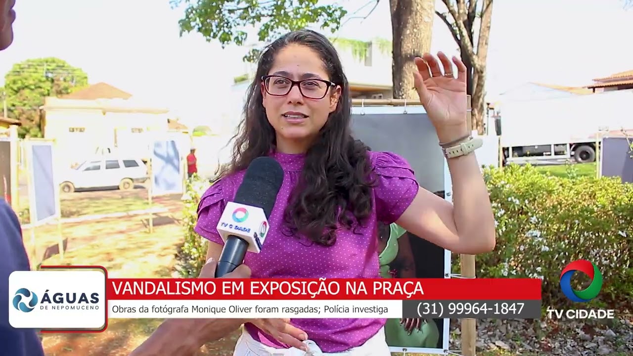 VANDALISMO EM NEPOMUCENO