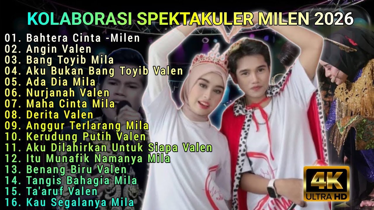 KOLABORASI TERBAIK MILEN || MILA VALEN || AUTO BAPER