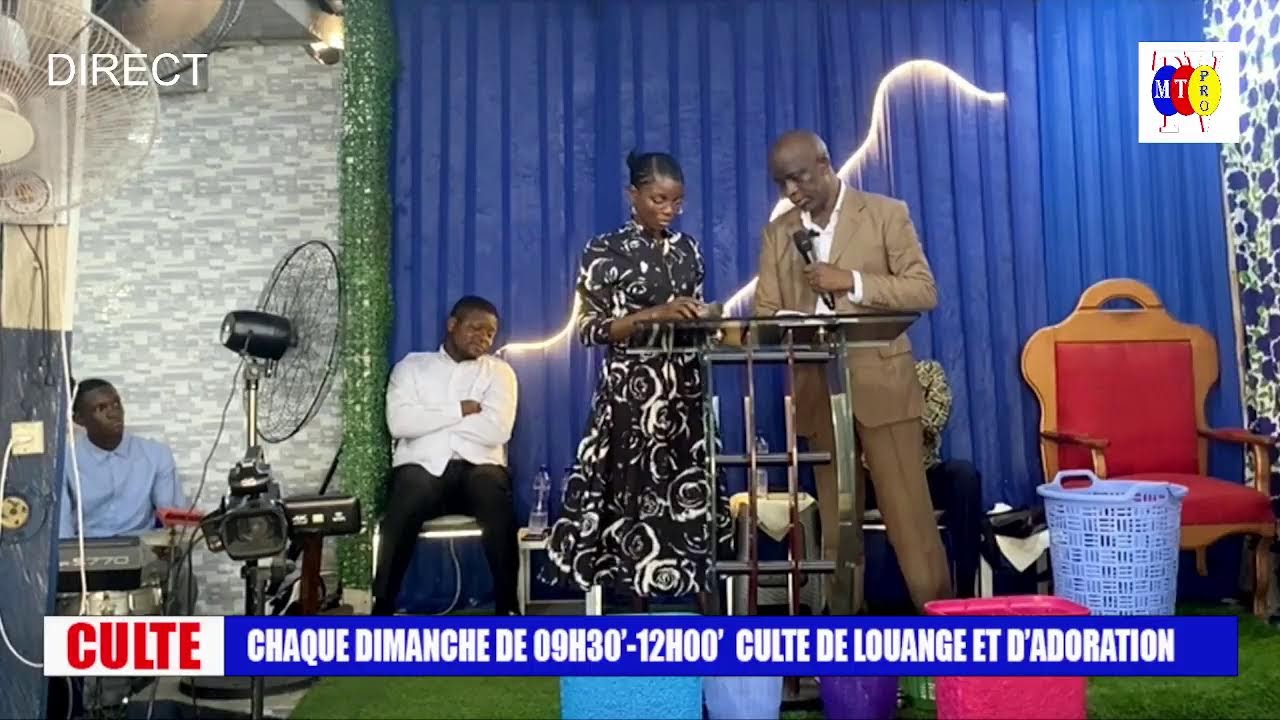 CULTE DE DIMANCHE 01 MARS 2025