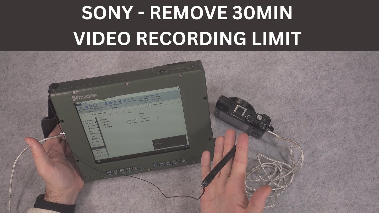 Remove 30 minutes camera recording limit on Sony using OpenMemories Tweak (Sony HX-60 and lot more)