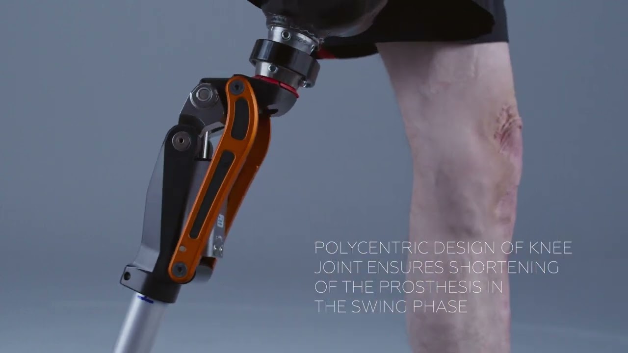 Polycentric pneumatic knee joint 6H25