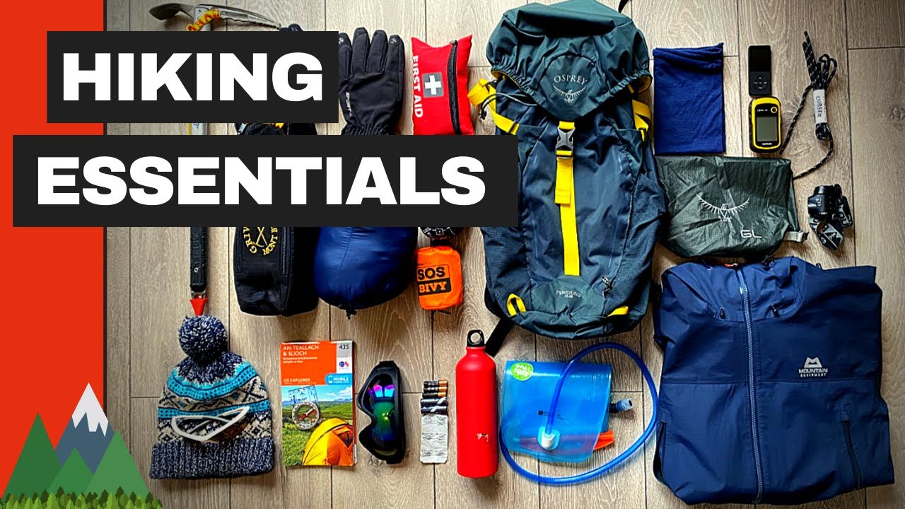 16 Hiking Essentials in my Osprey Hikelite 32L Day Bag
