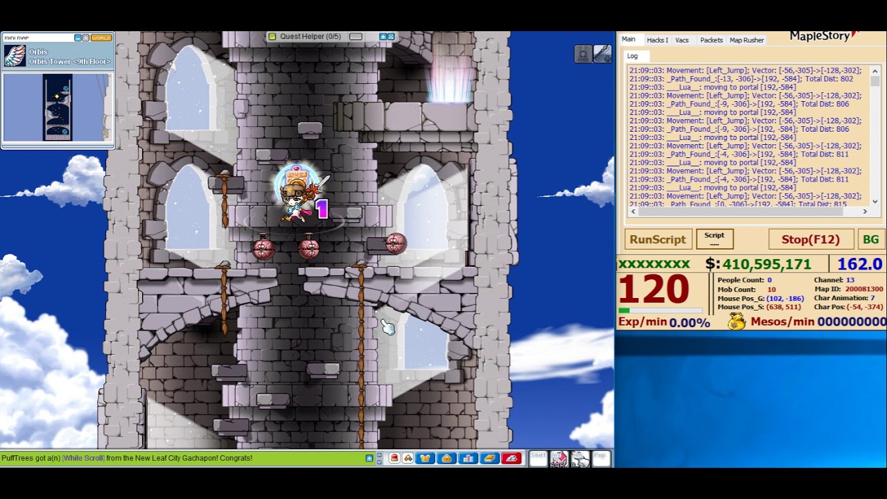 Legit Bot Climbing Orbis Tower