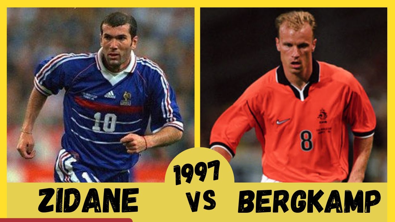 Zidane Vs Bergkamp 1997 - France x Netherlands
