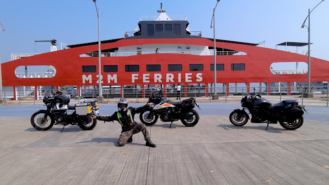 Alibag to Mumbai by M2M Ferries...Ride to Fly