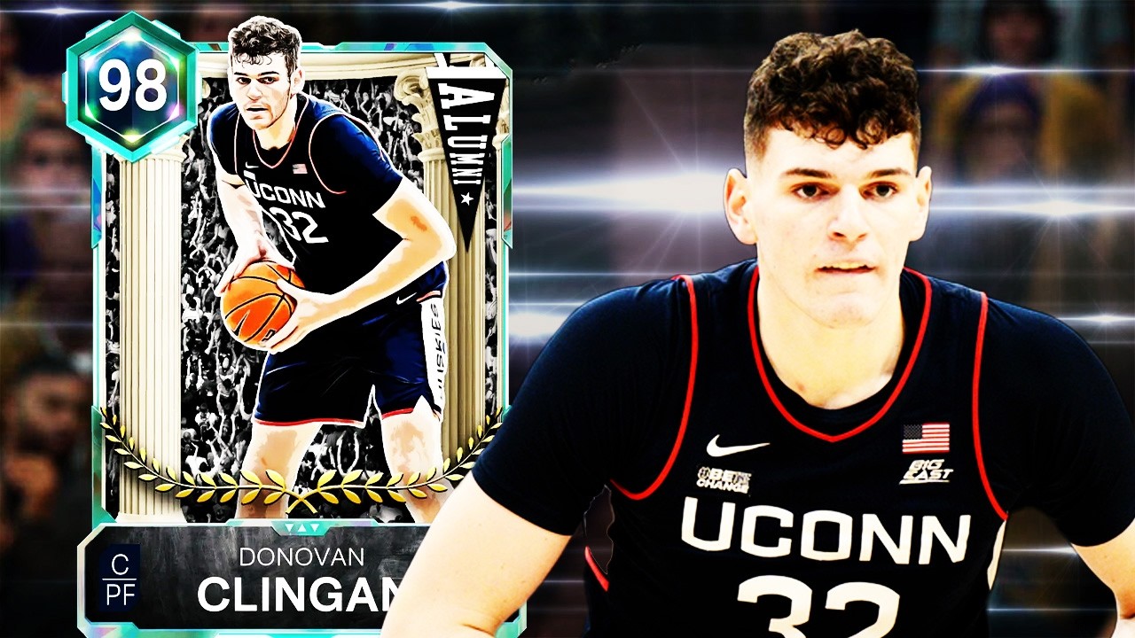 Геймплей с Донованом Клинганом из Galaxy Opal! Лучший доступный центровой в NBA 2K26 MyTeam!