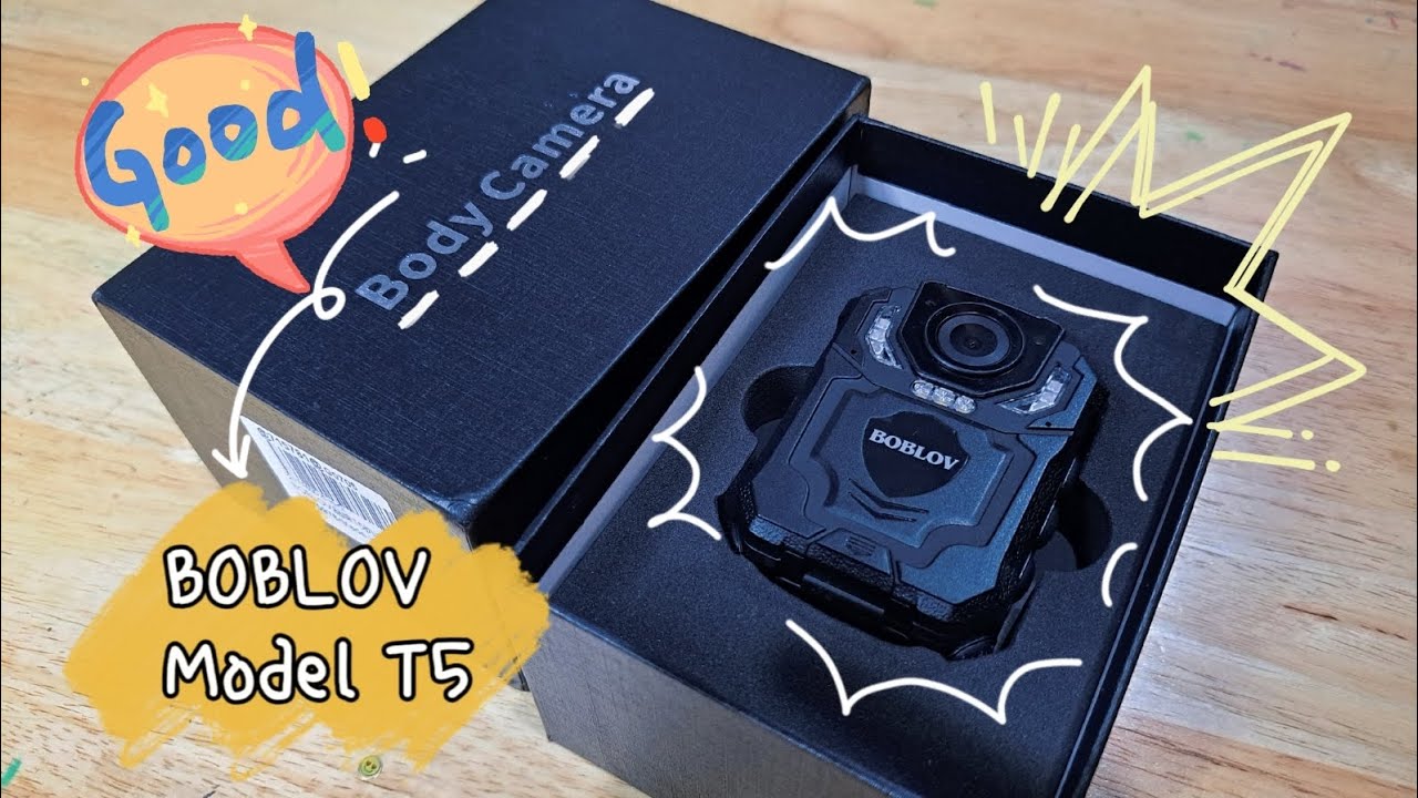 รีวิว | 📷กล้องติดตัว Body camera BOBLOV Model T5