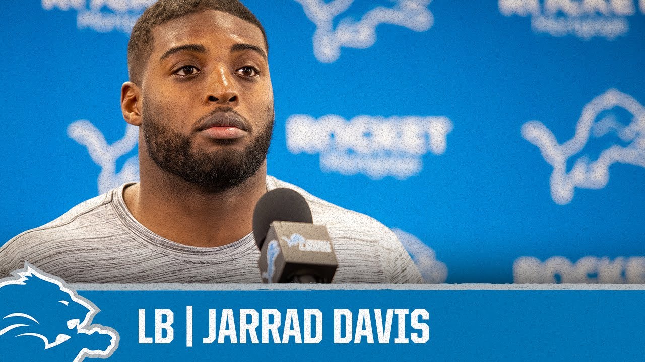 Jarrad Davis on increased comfortability with defensive scheme | Detroit Lions Sound Bites