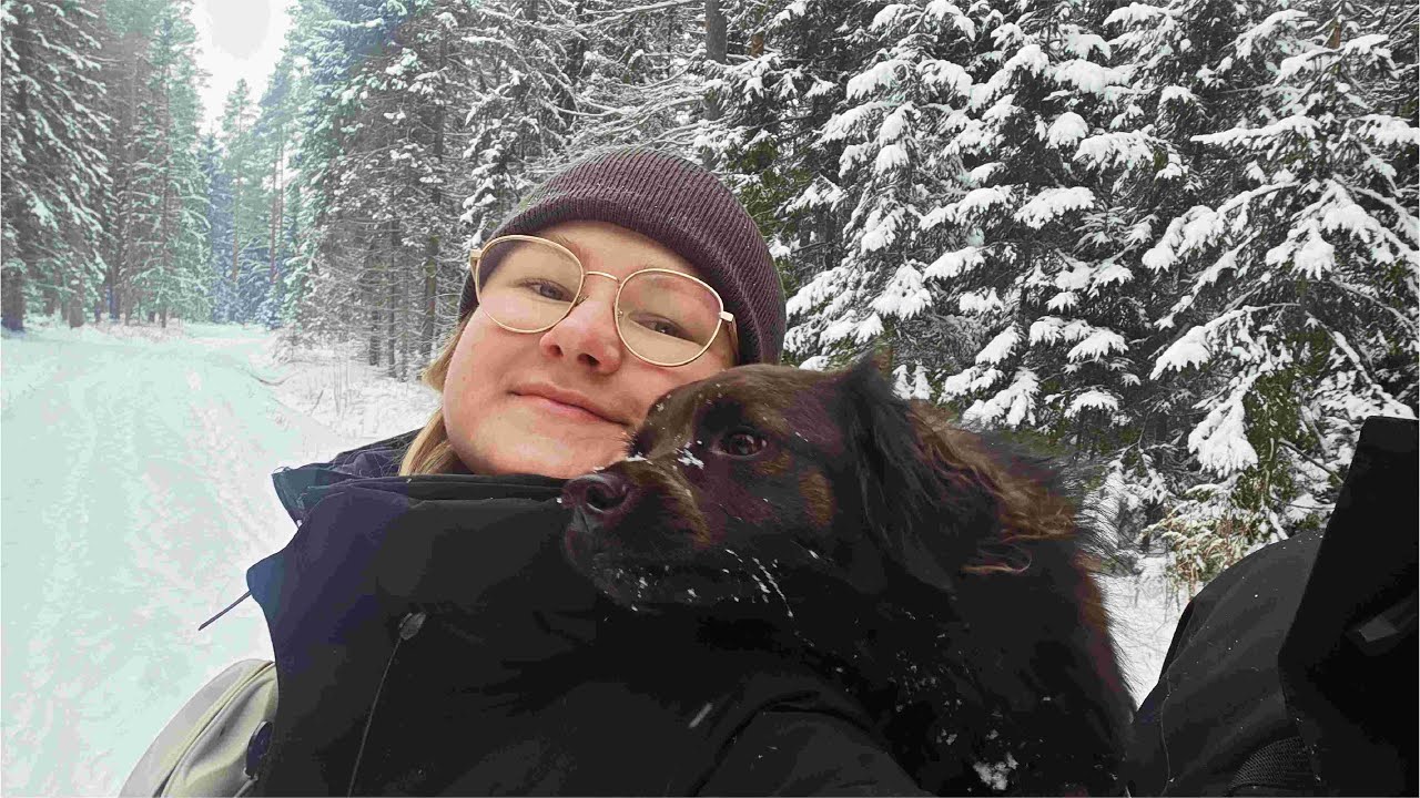 MIERS UN BURVĪGA ZIEMAS PASTAIGA. #DIENASVLOGS