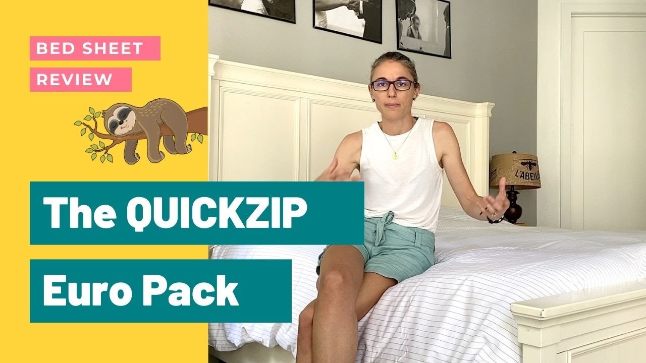 QuickZip Bed Sheet Review - Euro Pack Split King