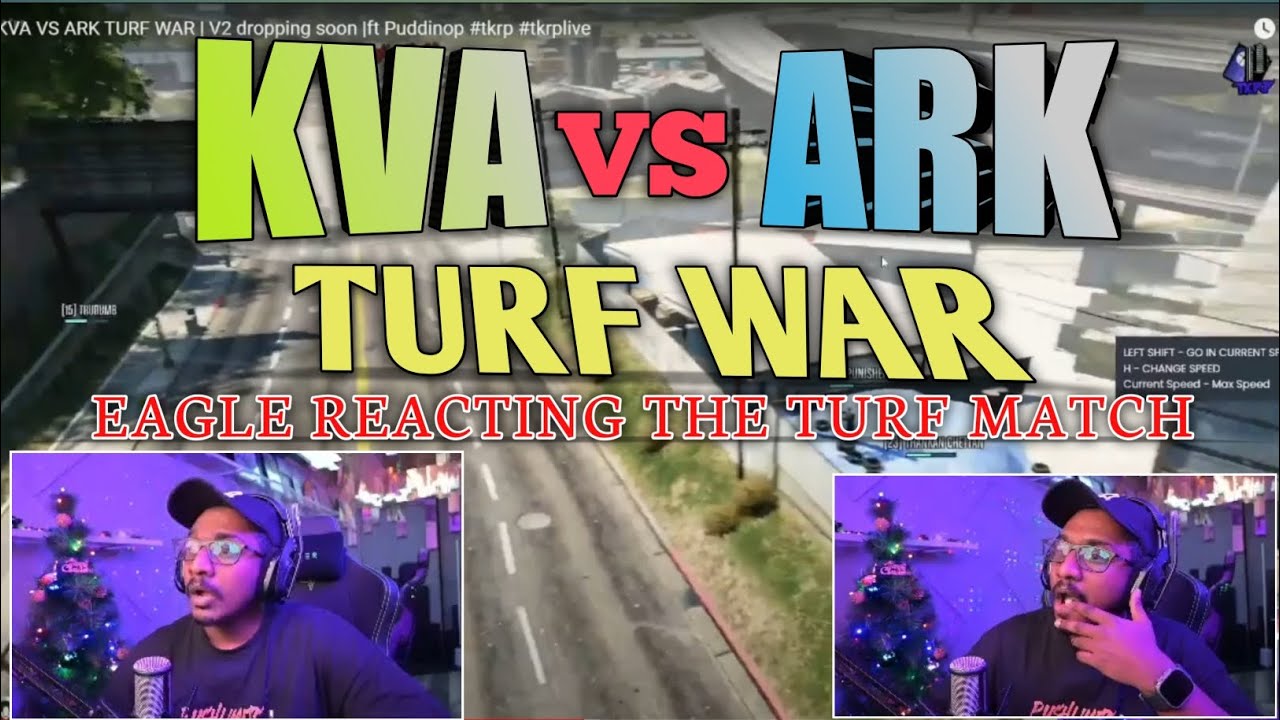 KVA VS ARK TURF WAR ⚔️ reacting eagle gaming ARK vishayam adi💥🥰  #eaglegaming #tkrp  #kaztrogaming