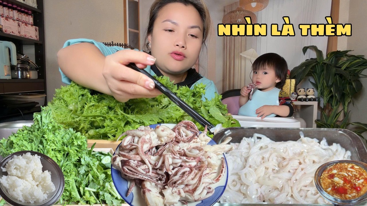 Xơi M&acirc;m Mực Trộn Mắm Nhĩ Si&ecirc;u Tươi &ndash; Ngon Đến Mức Kh&ocirc;ng Dừng Được