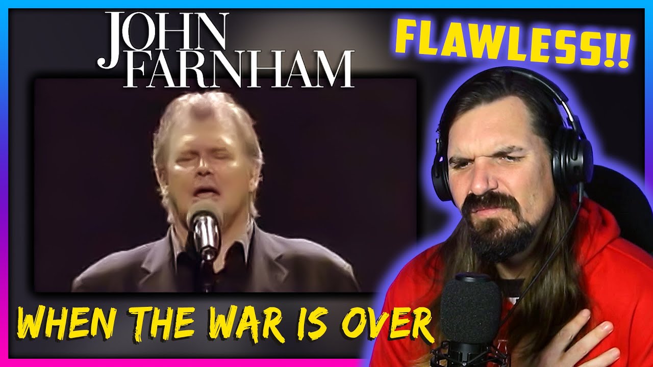 Absolutely Flawless! // John Farnham - When The war Is Over (Reaction)