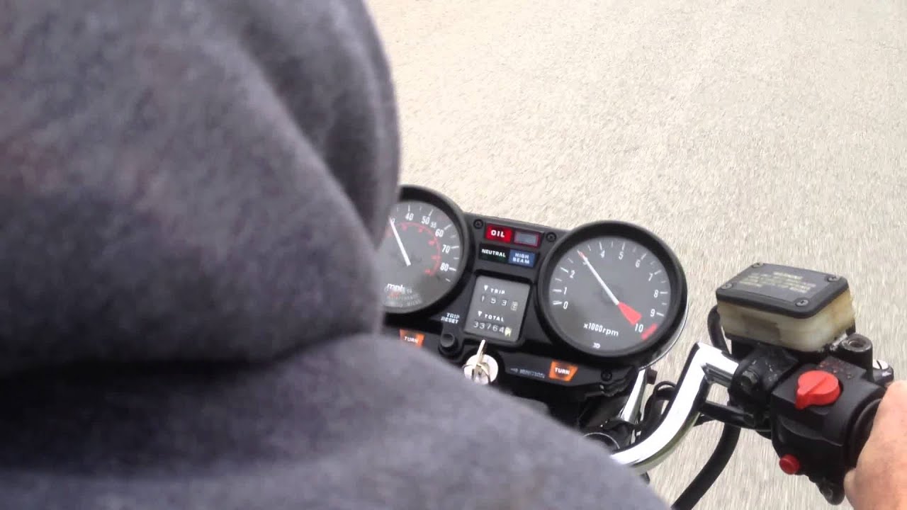 1980 HONDA CB750K RUNNING MOTORCYCLE
