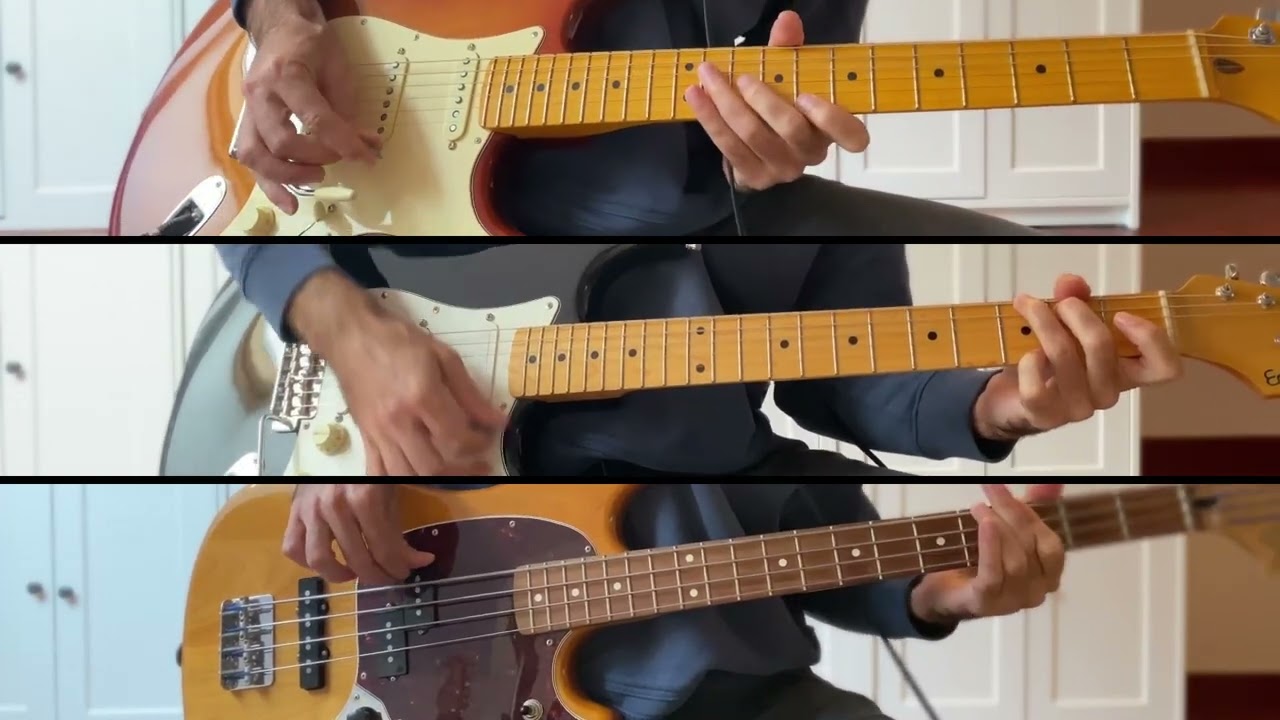 Prefab Sprout - Cars and Girls (Guitar & Bass cover)